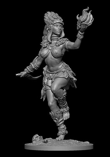 Female Shaman Resin Kit