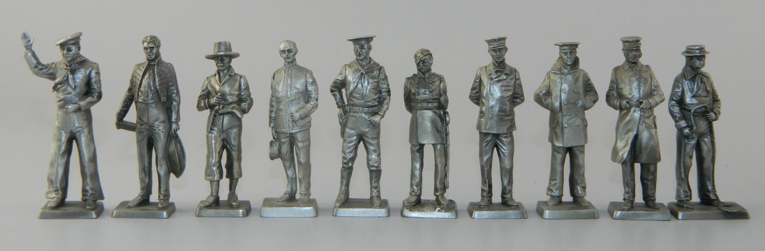 Pewter Naval Soldiers