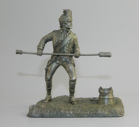 Franklin Mint The Fighting Men of the American Revolution Rhode Island Artilleryman