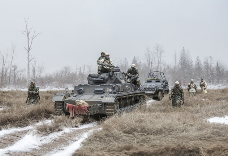 Panzer IV on the Move