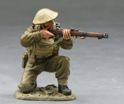 British Kneeling Firing Rifleman