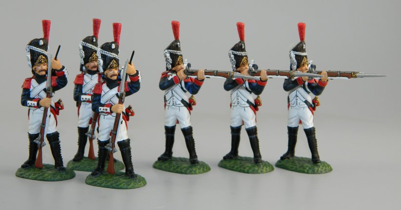 French Foot Grenadiers, Firing & Loading