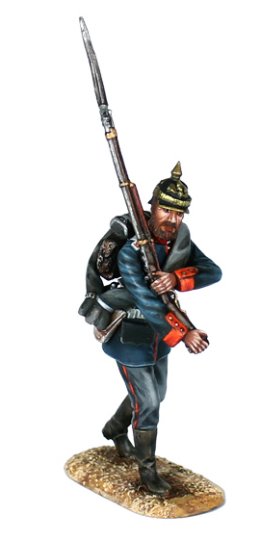 Prussian Infantry Advancing Shoulder Arms #1