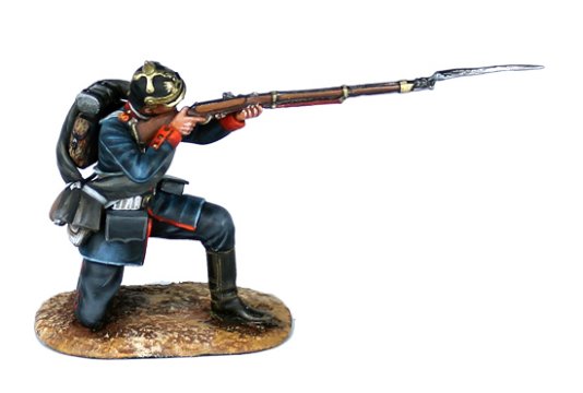 Prussian Infantry Kneeling Firing