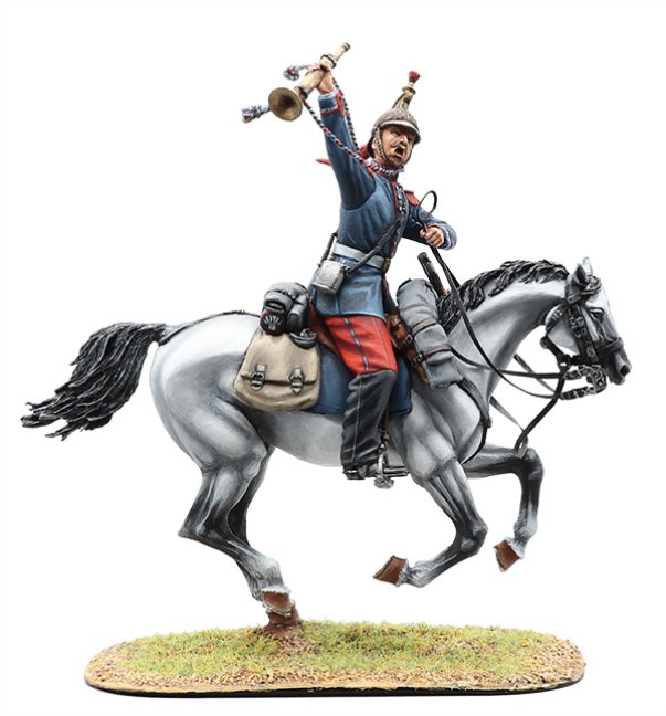 French 4th Cuirassiers Trumpeter
