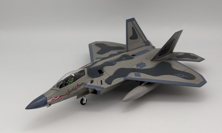 Lockheed Martin F-22A Raptor – "Spirit of America," 412th Test Wing, USAF, Edwards Air Force Base, California, 1997