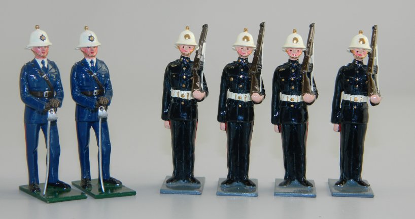 Officer, Sergeant & Marines - Royal Marines