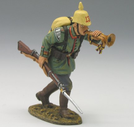 Running with Rifle & Bugle