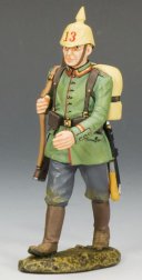 Marching Rifleman w/ Pickelhaub