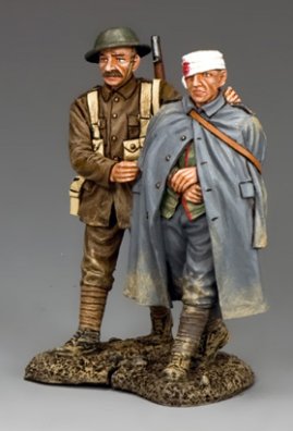 Wounded Prisoner & Escort