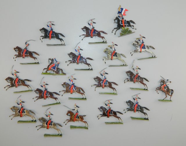 Mounted Cuirassiers Charging, 1812