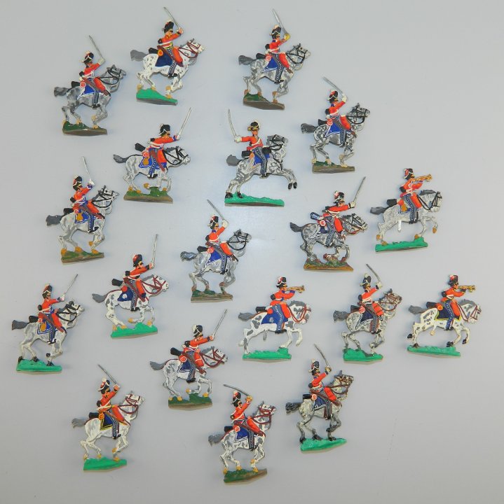 Royal Scots Greys & Royal Dragoons Charging, 1815