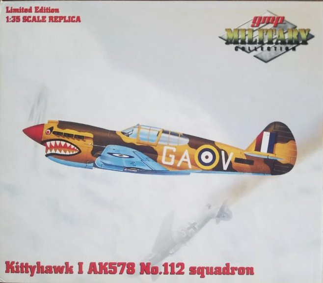 Kittyhawk I AK578 No. 112 Squadron