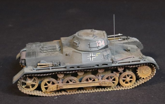 Panzer I Ausf. B #104, 7. Panzer-Division, XV, France and the Low Countries, May–June 1940