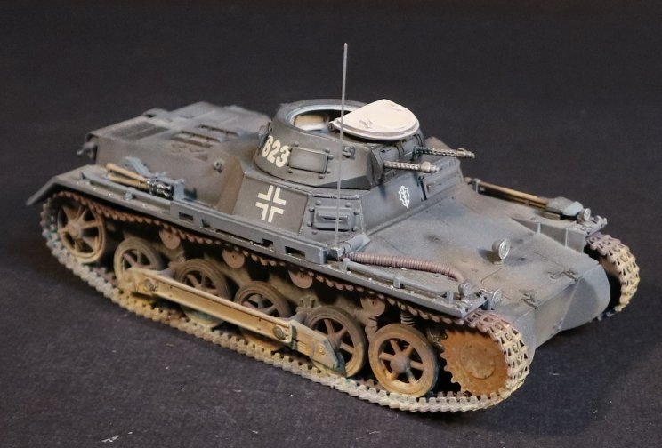 Panzer I Ausf. B #623, 1. Panzer-Division, XIX. Armeekorps, Heeresgruppe A, France and the Low Countries, May 1940