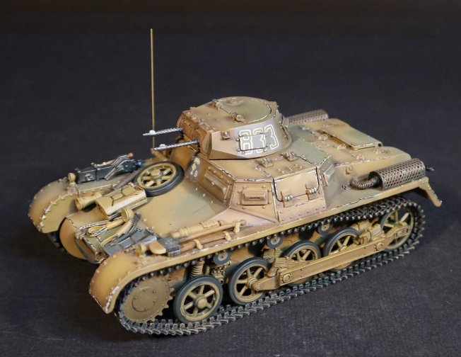 Panzer I Ausf. A #833, Panzer-Regiment 5, 21. Panzer-Division, Deutsches Afrikakorps, North Africa, 1941