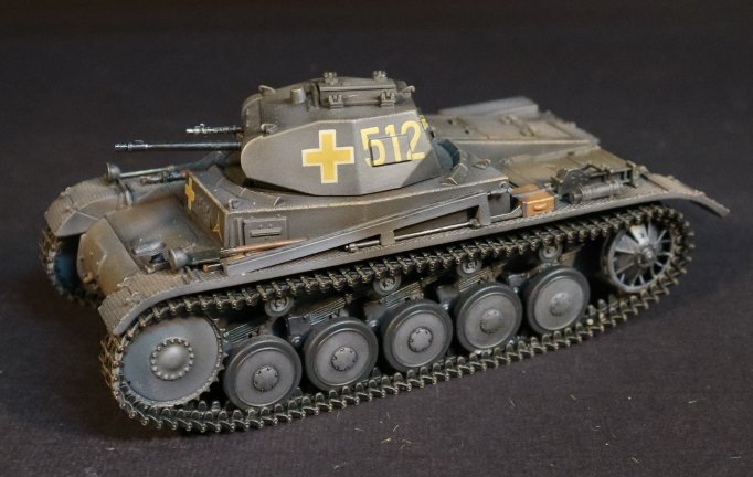 Panzer II Ausf. A #512, 4. Panzer-Division, Poland, September 1939