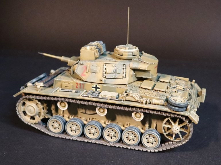 Panzer III Ausf. H #211, 15. Panzer-Division, Deutsches Afrikakorps, North Africa, May 1941