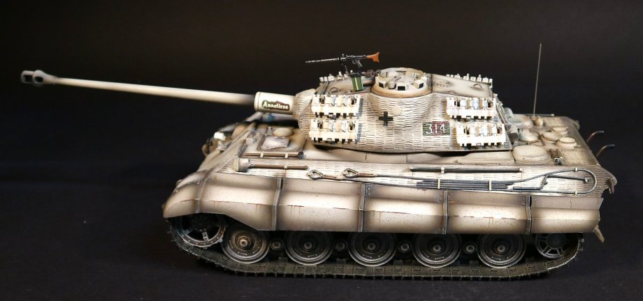 German King Tiger #314 “Anneliese”, Panzerkampfwagen Tiger Ausf. B with "Porsche Turret", Winter 1944–1945
