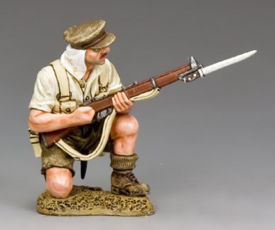 Kneeling Loading Rifleman - Gallipoli, 1915