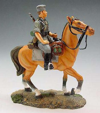 Mounted Rifleman with Sidecap Turning Left