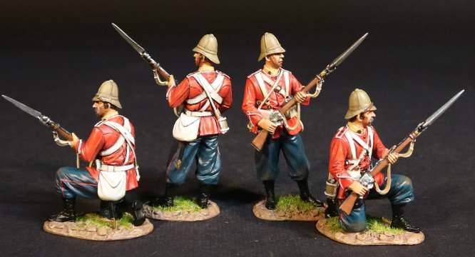Four Infantry, 2nd Battalion, 3rd (East Kent) Regiment