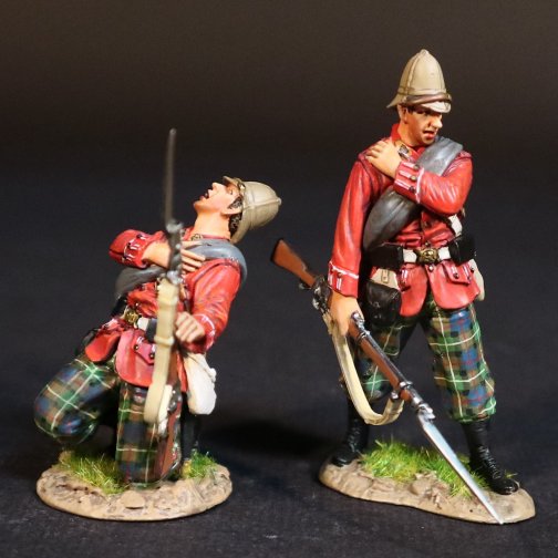 Two Highlanders, 91st Regiment (Princess Louise's Argyllshire Highlanders), Eshowe Relief Column