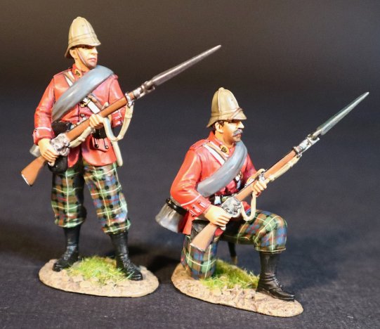 Two Highlanders, 91st Regiment (Princess Louise's Argyll Shire Highlanders)