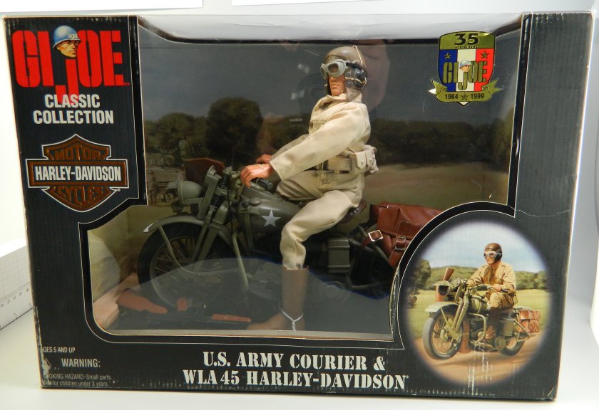 US Army Courier & WLA 45 Harley-Davidson