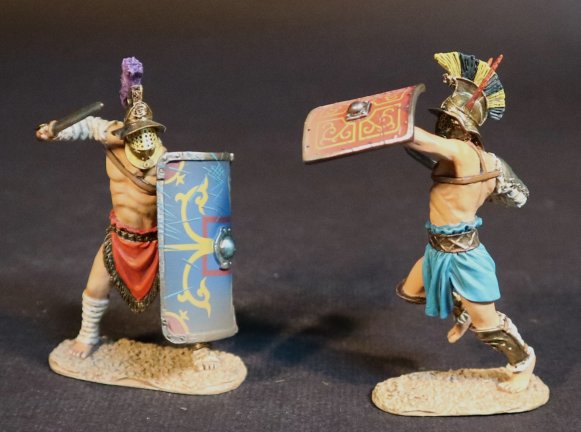 The Myrmillo & The Thracian