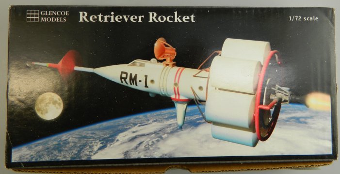 Retriever Rocket 1:72nd Scale Model Kit
