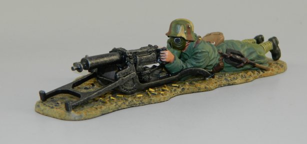Maxim Machine Gunner in Gasmask