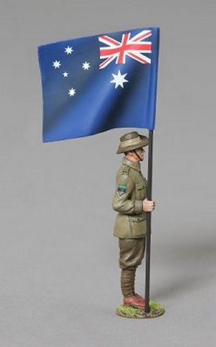 1st Bn AIF Flag Bearer