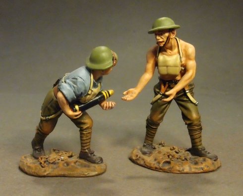 Two Artillery Crew, The Royal Garrison Artillery