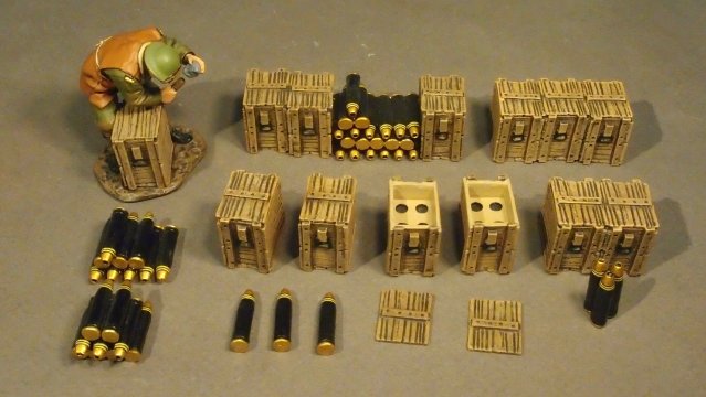 Artillery Crew and Accessories, The Royal Garrison Artillery