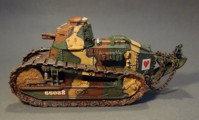 Renault FT, Berliet "Omnibus" Turret, Puteaux SA 18, 37mm Gun - 3rd Company, 2nd Platoon