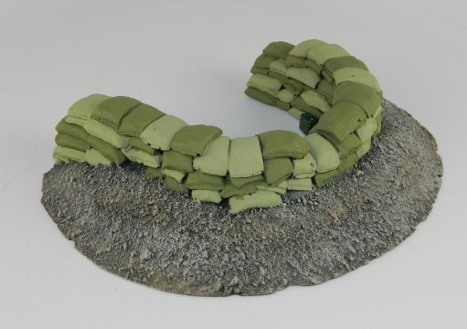 Horseshoe Sandbag Emplacement #2