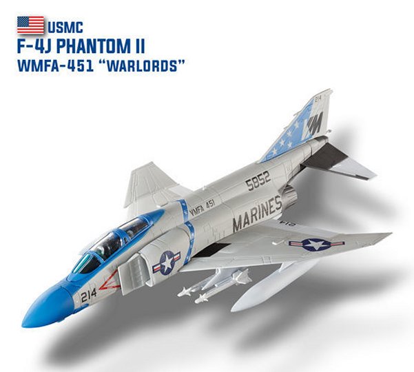 McDonnell Douglas F-4J Phantom II – VMFA-451 "Warlords," U.S. Marines, 1976 Bicentennial Livery