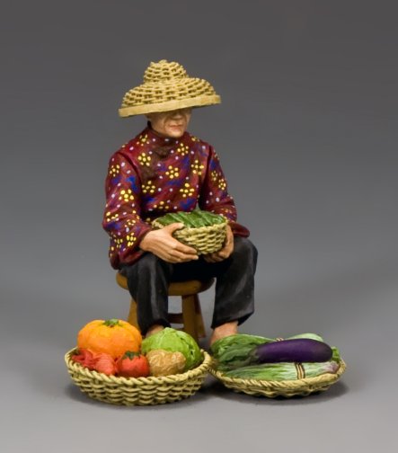 The Hakka Vegetable Seller - Gloss