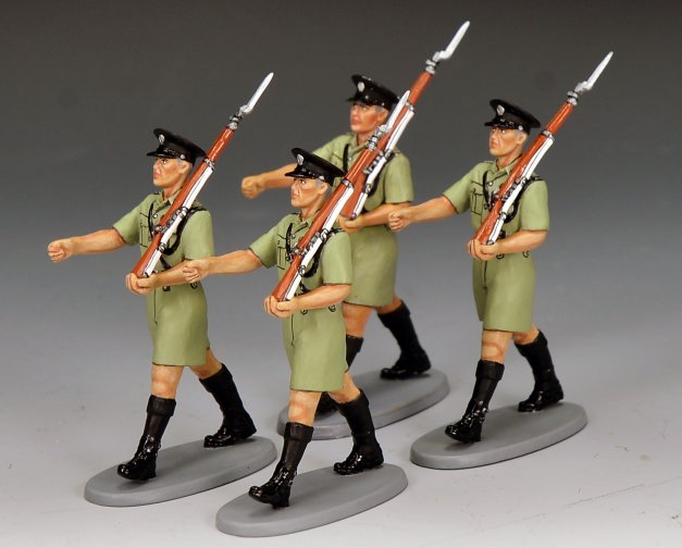 A Set of 4 x Marching Constables