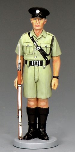 RHKP At Attention Constable w/Rifle & Bayonet