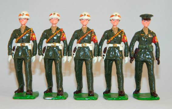 Guard Mount - MP, 1960s - 5 Figures