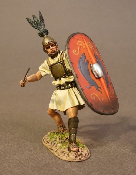 Hastatus with Red Shield, Roman Army of the Mid-Republic