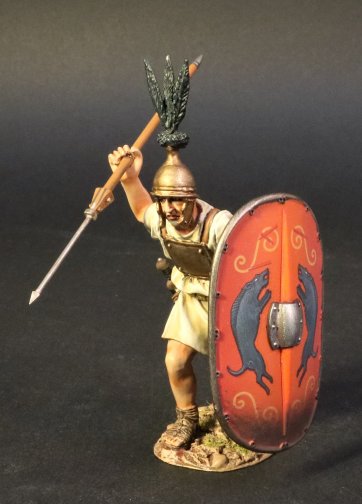 Hastatus with Red Shield, Roman Army of the Mid-Republic