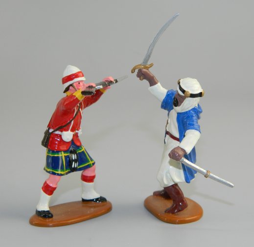 British Vs. Egyptian Hand to Hand Set