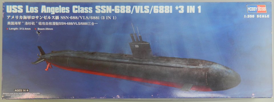 USS Los Angeles Class SSN-688/VLS/6881