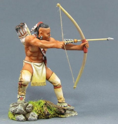 Apache Warrior Firing Bow