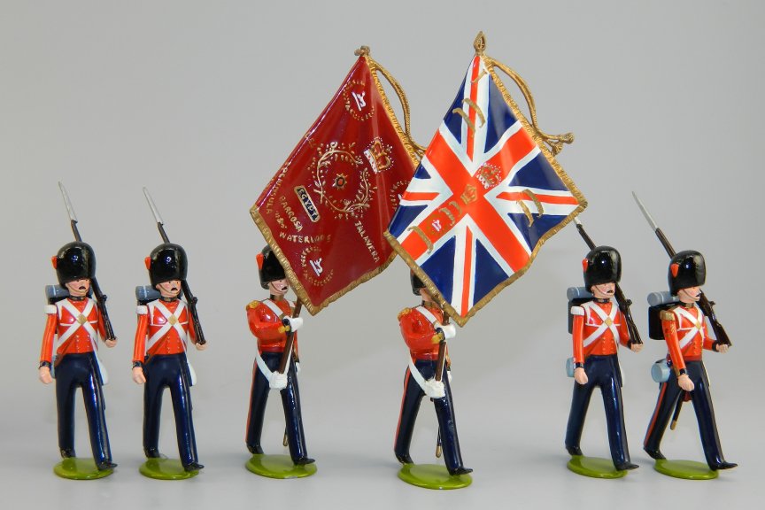 Coldstream Guards Color Party, 1854
