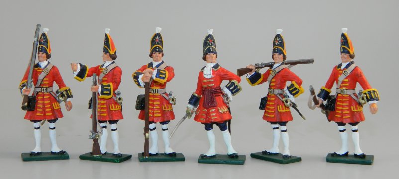 Marlborough's 1st Foot Guards 1701