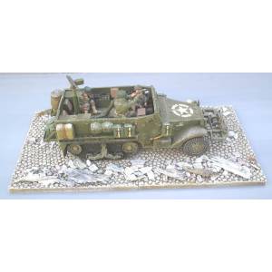 Base for King & Country BBA05 Mortar Half Track